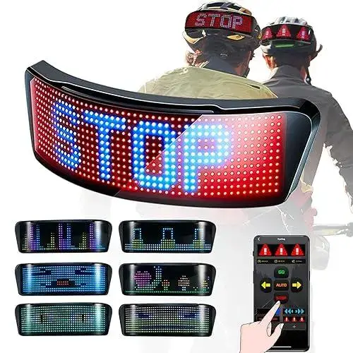 Motorcycle Helmet LED Display Review: Best 5 Features (2025) 1 helmet LED display